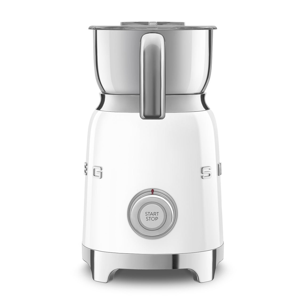 Máy đánh sữa tạo bọt SMEG MFF01WHEU màu trắng
