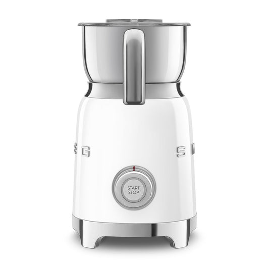 Máy đánh sữa tạo bọt SMEG MFF01WHEU màu trắng