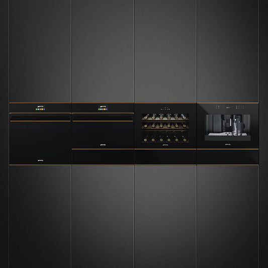 Lò nướng kết hợp vi sóng SMEG SF4604PMCNR