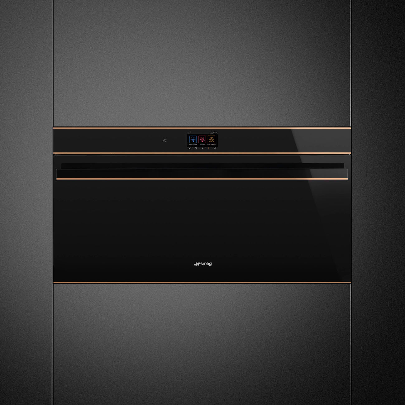 Lò nướng âm tủ SMEG SFPR9604TNR 90cm