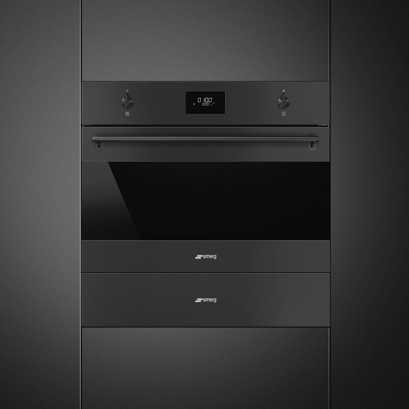 Lò vi sóng kết hợp nướng SMEG SO4301M0N
