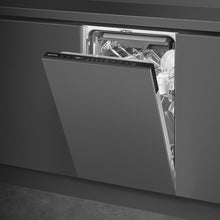 Máy rửa bát âm tủ SMEG ST4533IN màu đen