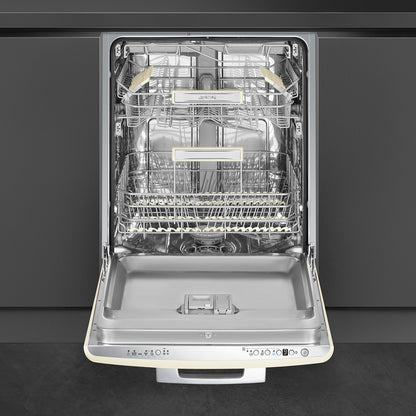 Máy rửa bát âm tủ SMEG STFABCR3 màu kem