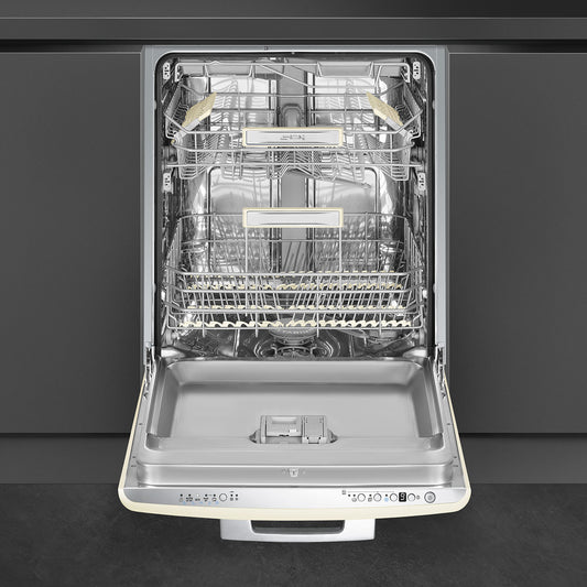 Máy rửa bát âm tủ SMEG STFABCR3 màu kem