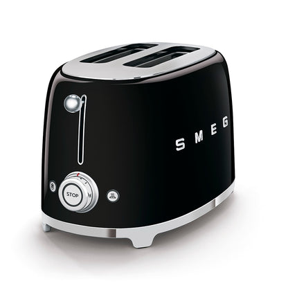 Máy nướng bánh mì SMEG TSF01BLEU màu đen