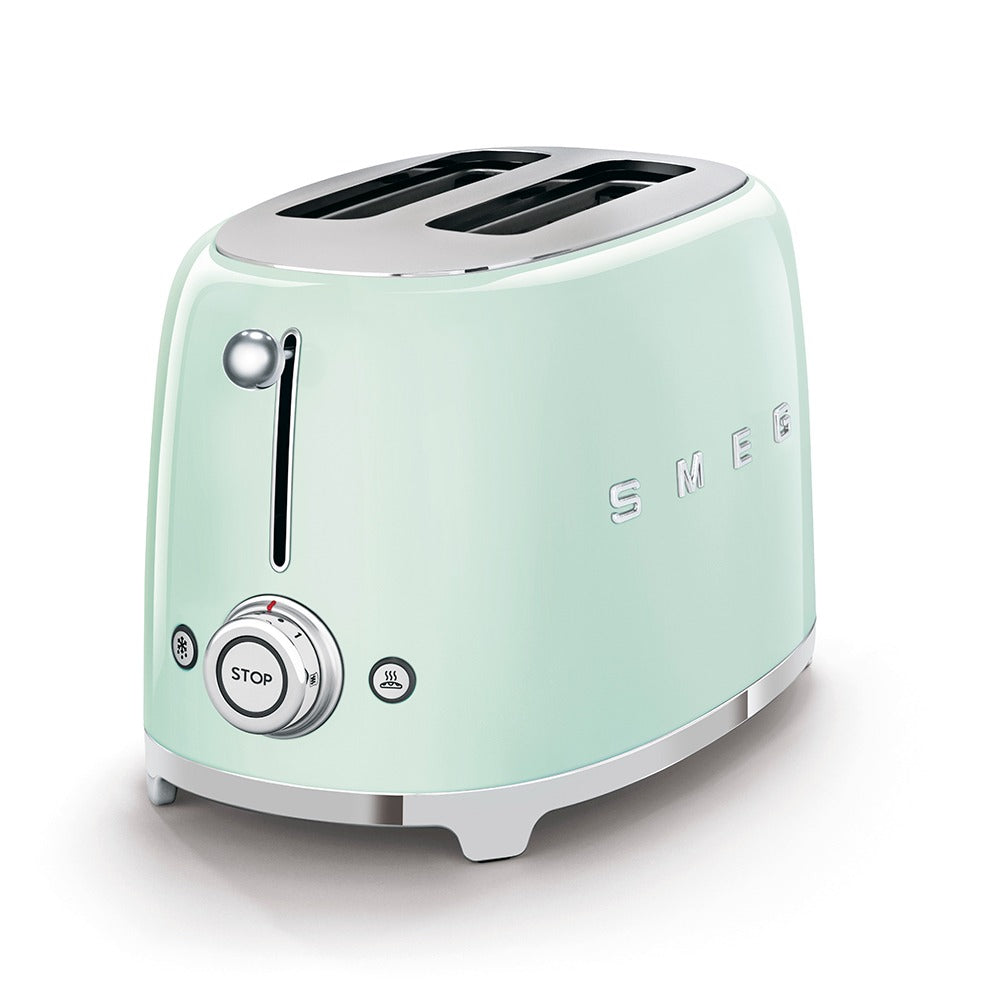 Máy nướng bánh mì SMEG TSF01PGEU màu xanh lá cây