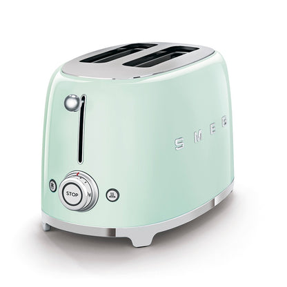 Máy nướng bánh mì SMEG TSF01PGEU màu xanh lá cây