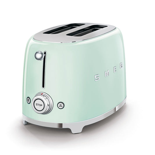 Máy nướng bánh mì SMEG TSF01PGEU màu xanh lá cây