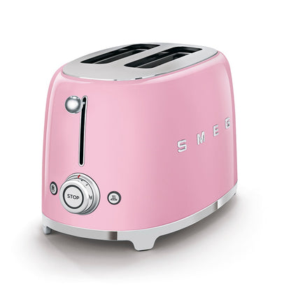 Máy nướng bánh mì SMEG TSF01PKEU màu hồng