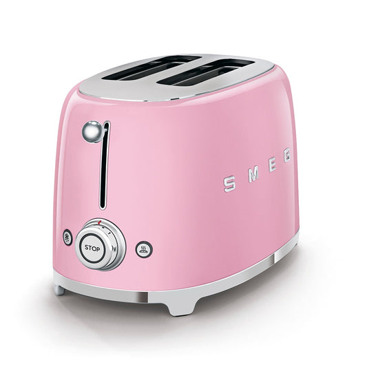 Máy nướng bánh mì SMEG TSF01PKEU màu hồng