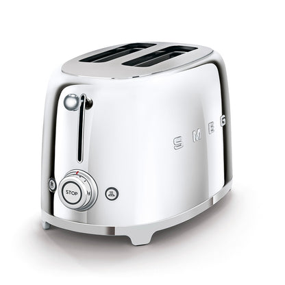 Máy nướng bánh mì SMEG TSF01SSEU màu thép không gỉ