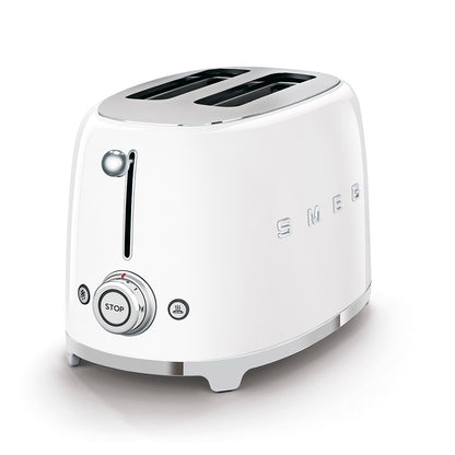 Máy nướng bánh mì SMEG TSF01WHEU màu trắng