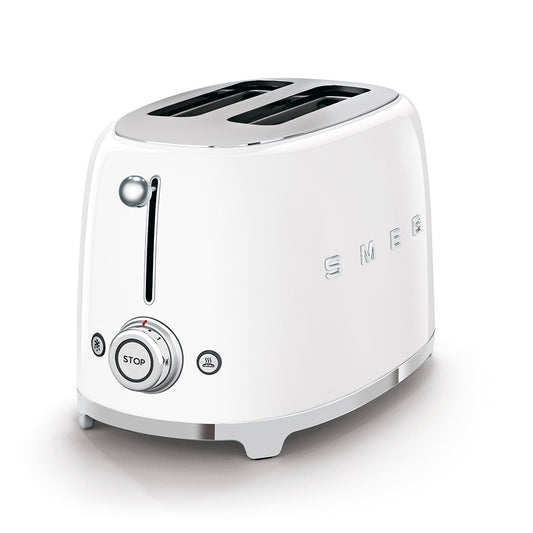 Máy nướng bánh mì SMEG TSF01WHEU màu trắng