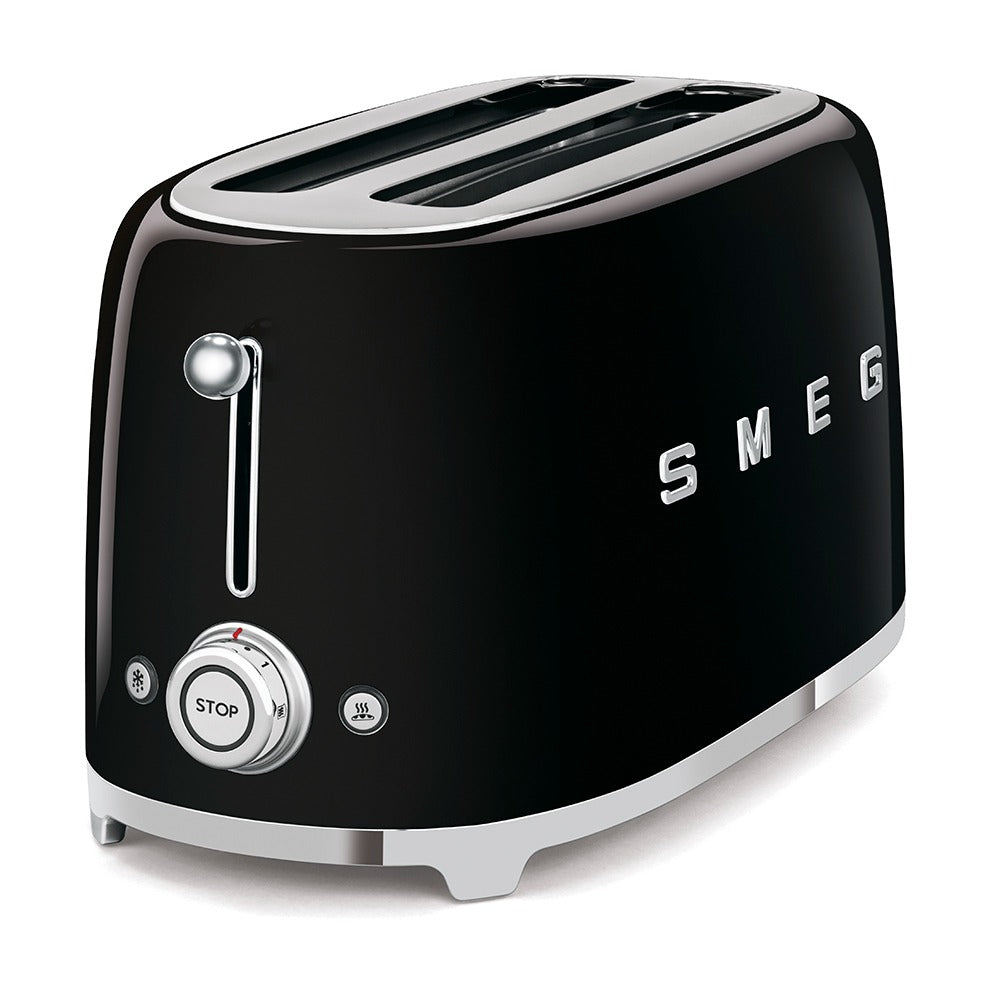 Máy nướng bánh mì SMEG TSF02BLEU màu đen