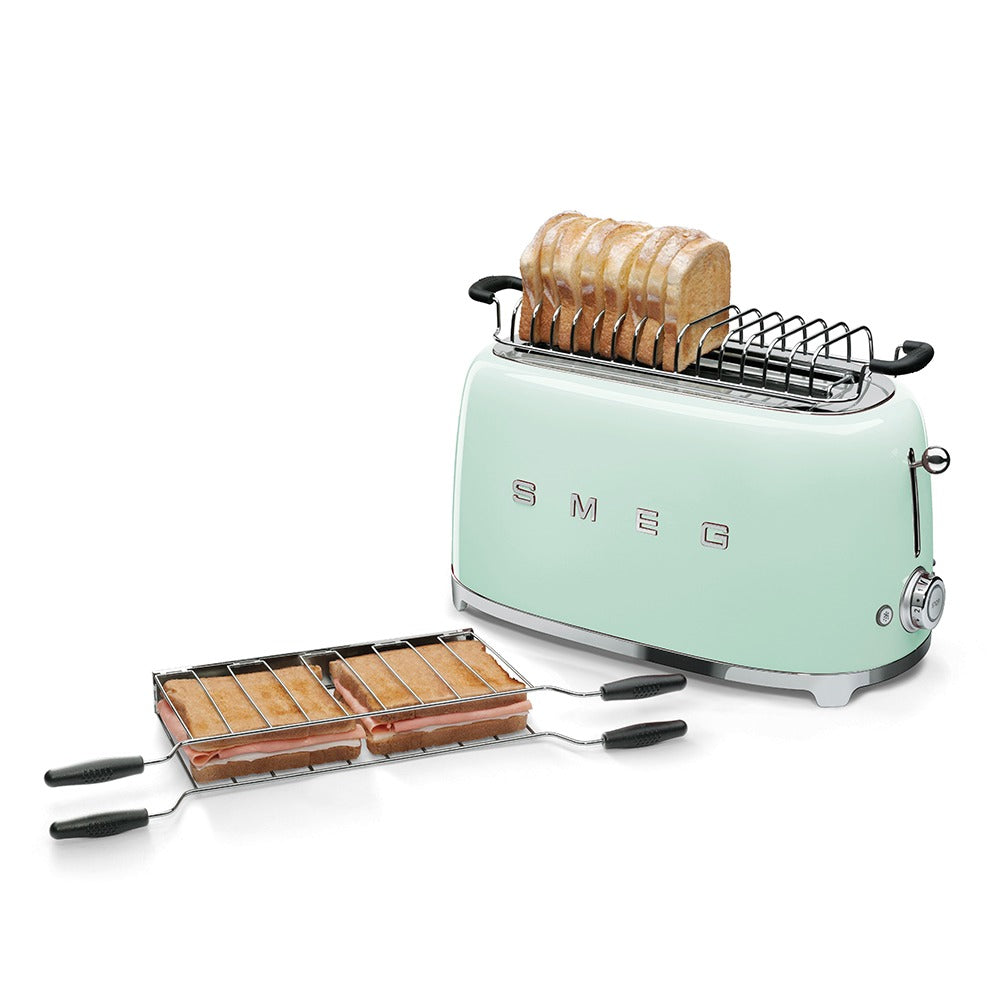 Máy nướng bánh mì SMEG TSF02PGEU màu xanh lá cây