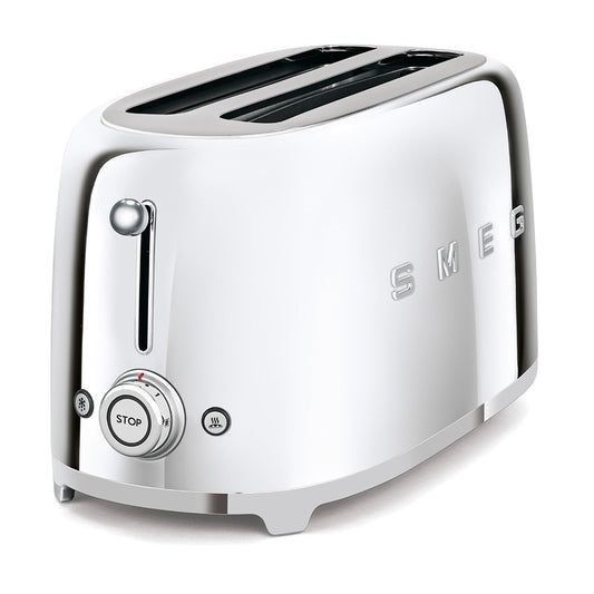 Máy nướng bánh mì SMEG TSF02SSEU màu thép không gỉ