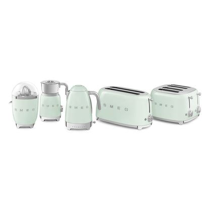 Máy nướng bánh mì SMEG TSF03PGEU màu xanh lá cây