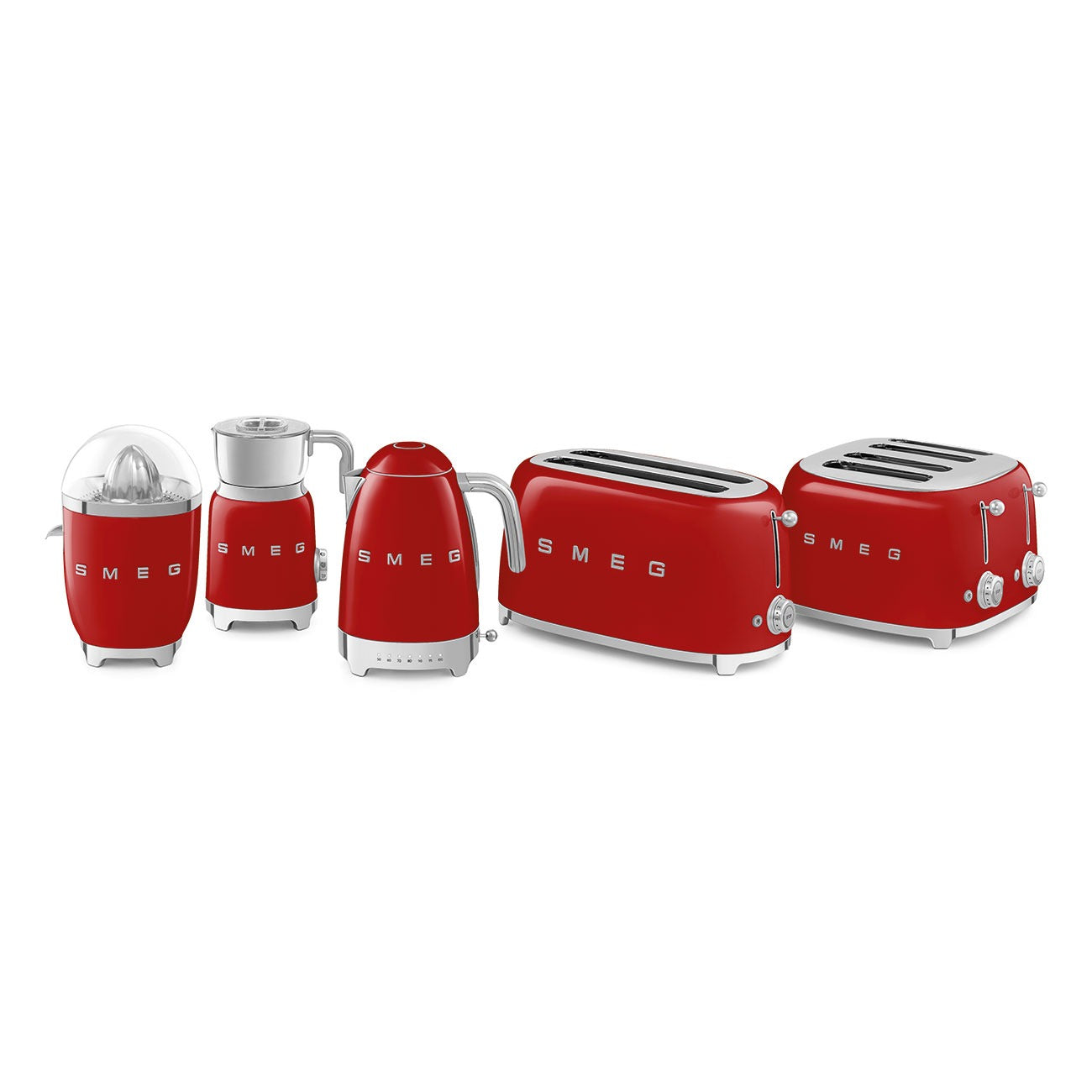 Máy nướng bánh mì SMEG TSF03RDEU màu đỏ