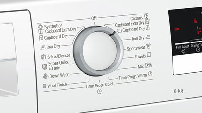 Máy sấy quần áo BOSCH WTR85V00SG|Serie 4