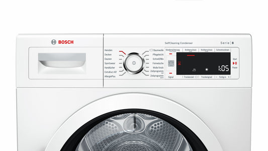 Máy sấy quần áo BOSCH WTW87541|Serie 8