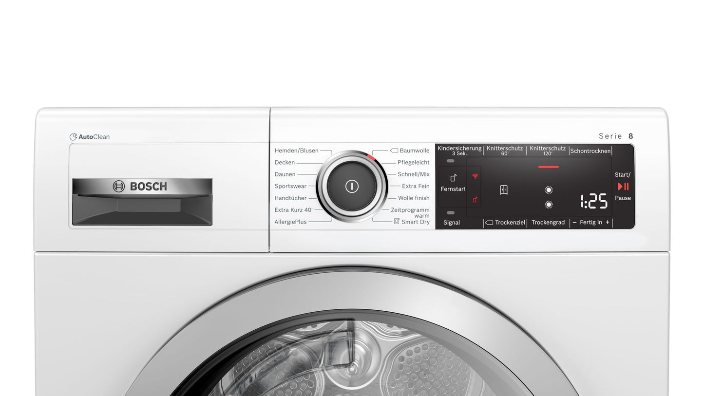 Máy sấy quần áo BOSCH WTX87M40 |Serie 8