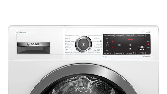 Máy sấy quần áo BOSCH HMH.WTX87MH0SG|Serie 8