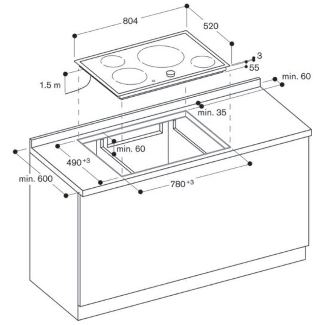 Bếp từ GAGGENAU CI481112