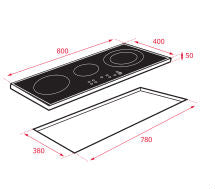 Bếp từ TEKA IR 8300 HS
