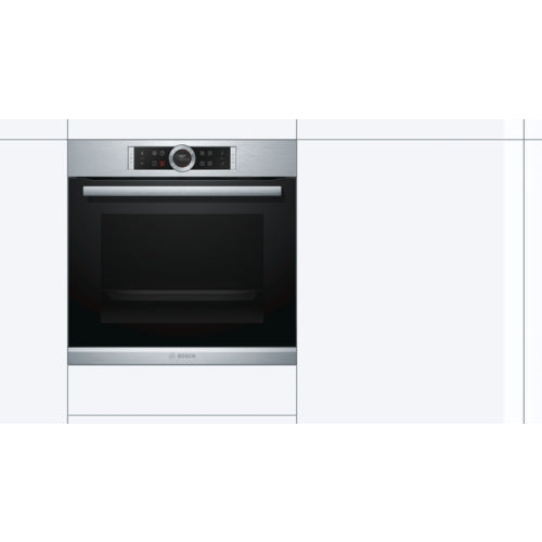 Lò nướng BOSCH HBG655BS1M|Serie 8