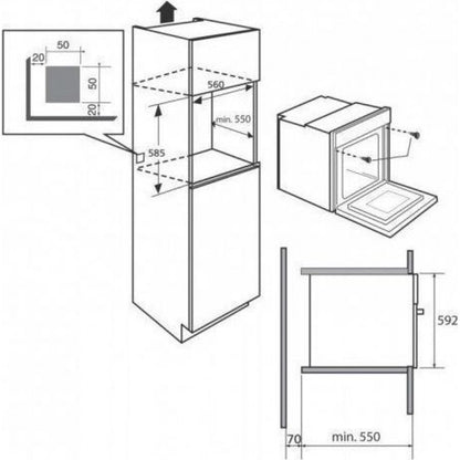 Lò nướng BRANDT FP1067XS