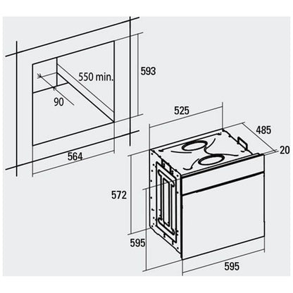 Lò nướng CATA CDP 780 AS WH