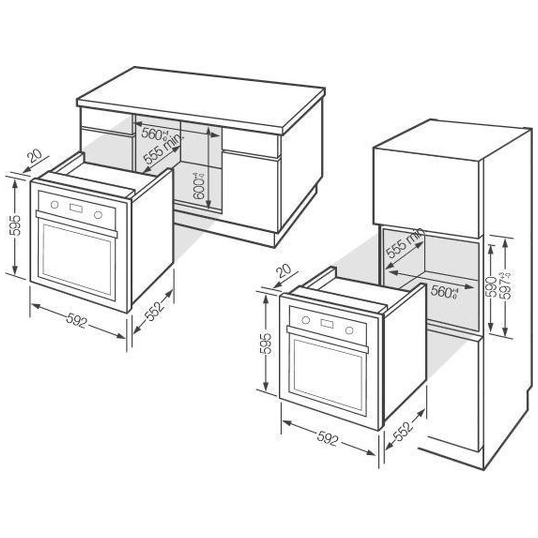 Lò nướng FAGOR 6H-175BX