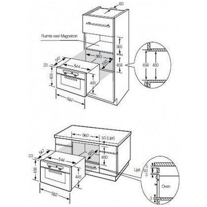 Lò nướng FAGOR 6H-580BTCX