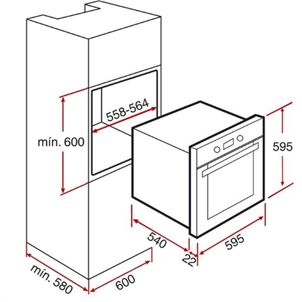 Lò nướng TEKA HL 4515