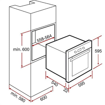 Lò nướng TEKA HL 4515