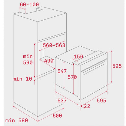 Lò nướng TEKA HLB 840 WHITE
