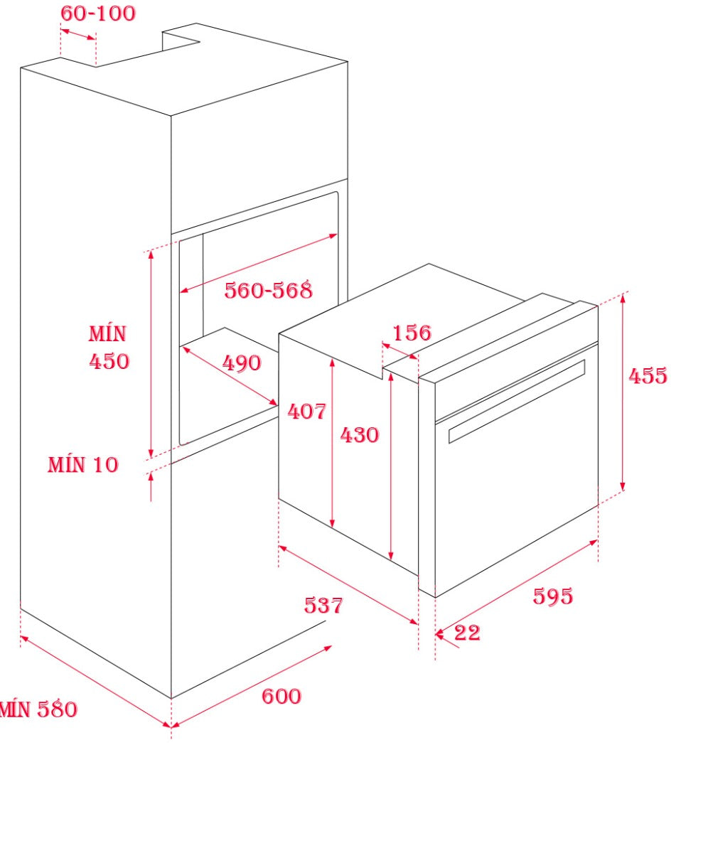 Lò nướng TEKA HLC 840