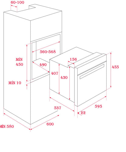 Lò nướng TEKA HLC 840