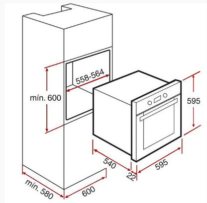 Lò nướng TEKA HS 615