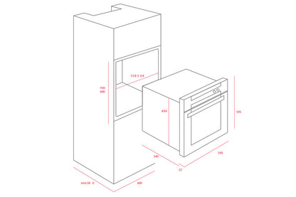 Lò nướng TEKA HS 720