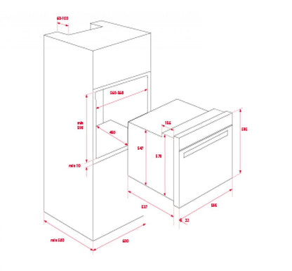 Lò nướng TEKA IOVEN INOX