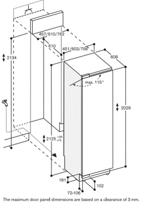 Tủ đông GAGGENAU RF461301