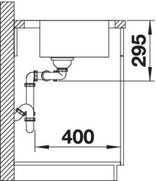 Chậu rửa bát dương bàn bếp BLANCO BLANCO DIVON 8S-IF