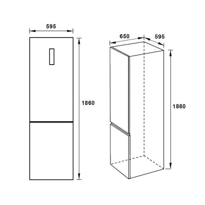 Tủ lạnh đơn HAFELE HF-BF324 534.14.230