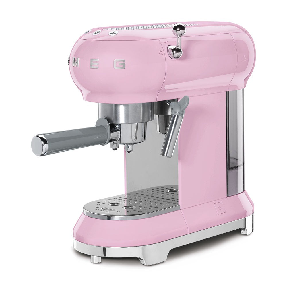 Máy pha cà phê SMEG ECF01PKEU màu hồng