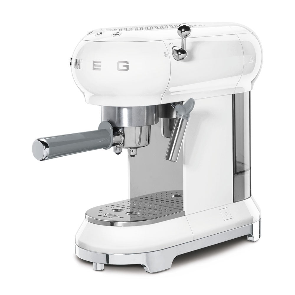 Máy pha cà phê SMEG ECF01WHEU màu trắng