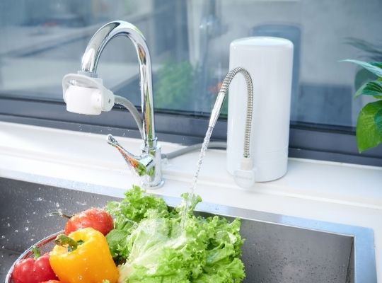 Thiết bị lọc nước lắp trên bồn rửa ET101