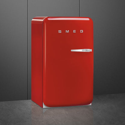 Tủ mát một cửa SMEG FAB10HLRD6 màu đỏ cánh trái