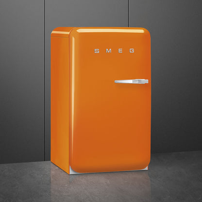 Tủ lạnh mini một cửa SMEG FAB10LOR5 màu cam cánh trái