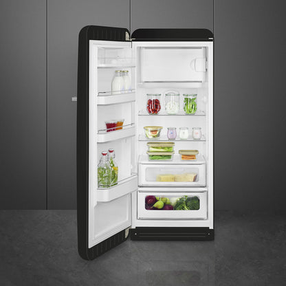 Tủ lạnh một cửa SMEG FAB28LBL5 màu đen cánh trái